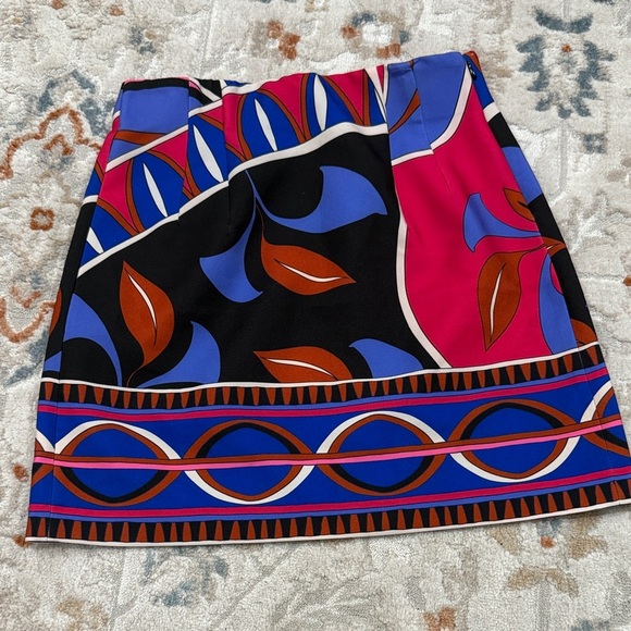 Zara Vibrant Pink and Blue Women's skirt Sz.XS - Picture 2 of 10